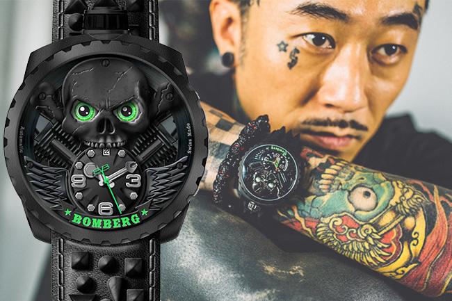 刺青藝術家阿本　攜手BOMBERG演繹刺青風格
