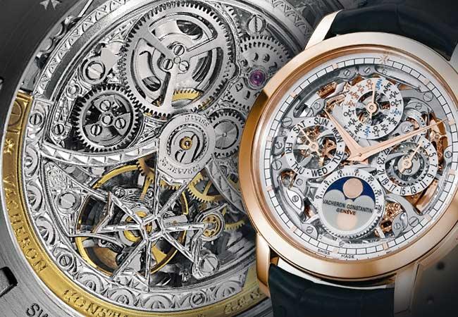 VACHERON CONSTANTIN江詩丹頓Traditionnelle鏤雕萬年曆