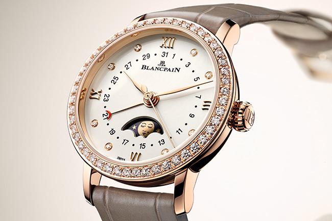 恰似月亮的溫柔　寶鉑月相女錶