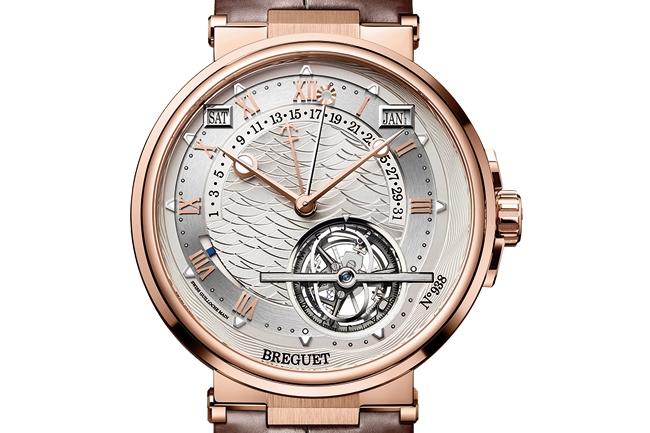 與陀飛輪共舞 BREGUET Marine Ref.5887