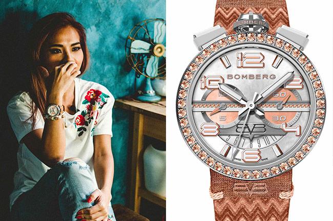 電音女DJ COOKIE　攜手BOMBERG演繹時尚態度