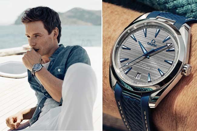 瀟灑時間 艾迪‧瑞德曼與歐米茄海馬Aqua Terra腕錶