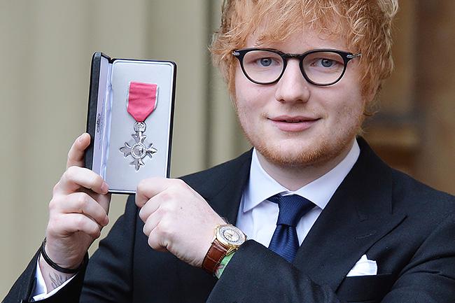 “Watch” Shape of You　紅髮艾德與他的腕錶