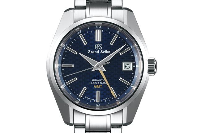 源自絣織工藝的深藍面盤 GRAND SEIKO Hi-Beat GMT SBGJ225亞洲限量版