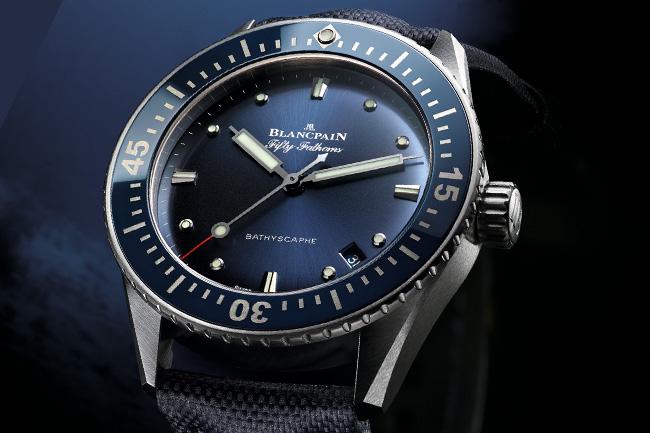 深海魅藍　寶鉑五十噚Bathyscaphe腕錶