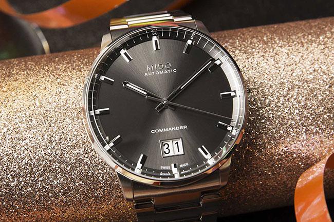 替百年揭開序幕　美度Commander Big Date腕錶