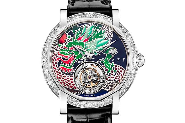 非凡美術工藝時計　格拉夫MasterGRAFF Ultra Flat Tourbillon Metiers d’Art腕錶