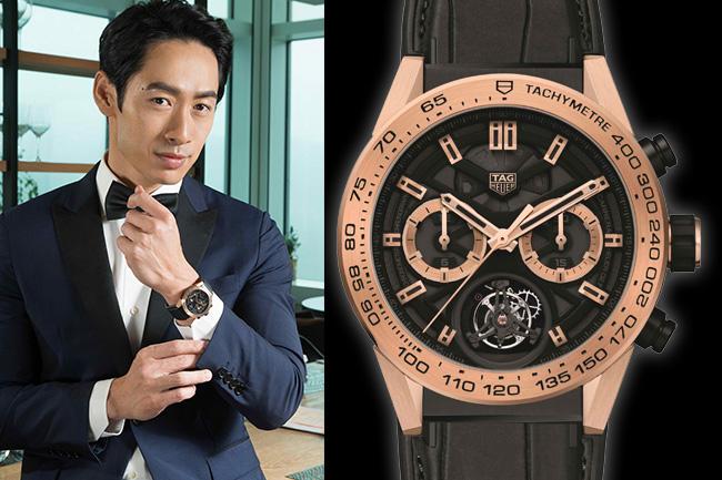 平易近人陀飛輪　豪雅Carrera Heuer-02T COSC認證陀飛輪計時碼錶 