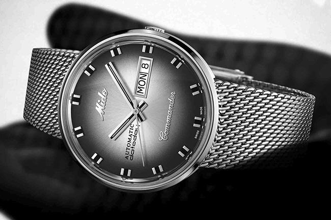 漸層光影交織　MIDO Commander Shade香榭系列光影腕錶特別版