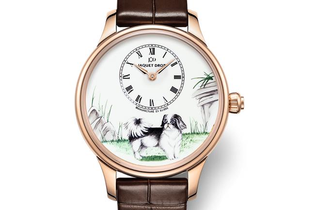 大年初一 狗來富 JAQUET DROZ Petite Heure Minute Dog腕錶