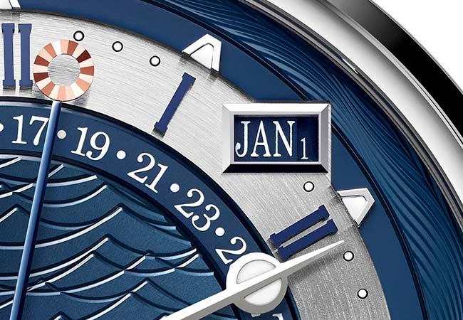 BREGUET寶璣Marine時間等式萬年曆陀飛輪腕錶5887PT