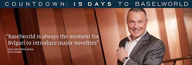 寶格麗BVLGARI執行長Jean-Christophe Babin