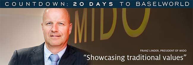 美度MIDO總裁Franz Linder