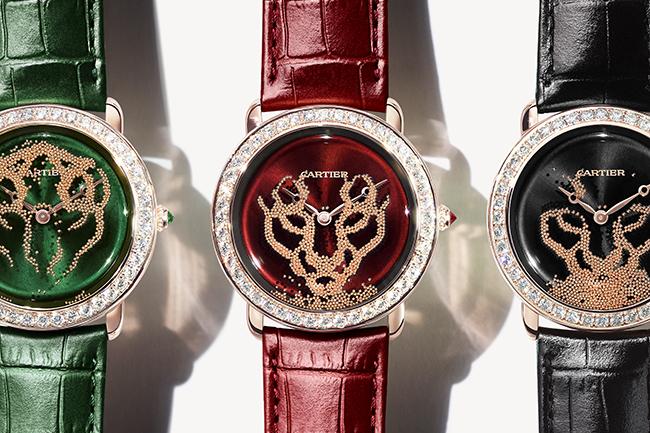 金珠沙漏的工藝奇想 卡地亞 Révélation d'une Panthère腕錶