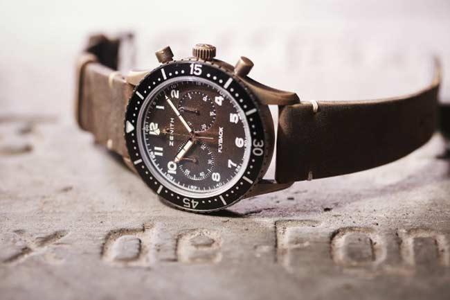 完美傳承  真力時Pilot CRONOMETRO TIPO CP-2 FLYBACK飛返計時腕錶