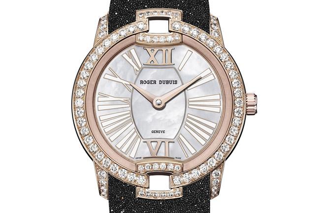 真的是魚子醬嗎？！ 羅杰杜彼 ROGER DUBUIS Velvet Caviar玫瑰金鑲鑽腕錶