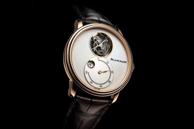 2018巴塞爾鐘錶展　寶珀Villeret飛行陀飛輪跳時逆跳分鐘腕錶