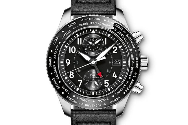 便利的旋轉錶圈設計 IWC Pilots Watch Timezoner Chronograph