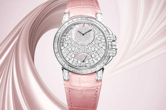 2018巴塞爾鐘錶展　海瑞溫斯頓海洋系列Waterfall 36毫米自動腕錶