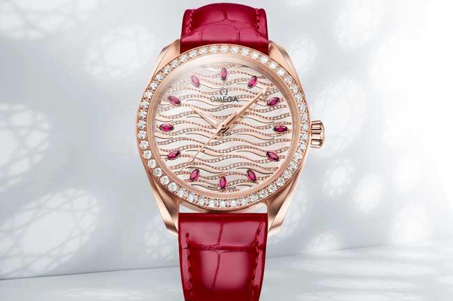 2018巴塞爾鐘錶展　歐米茄海馬Aqua Terra珠寶腕表