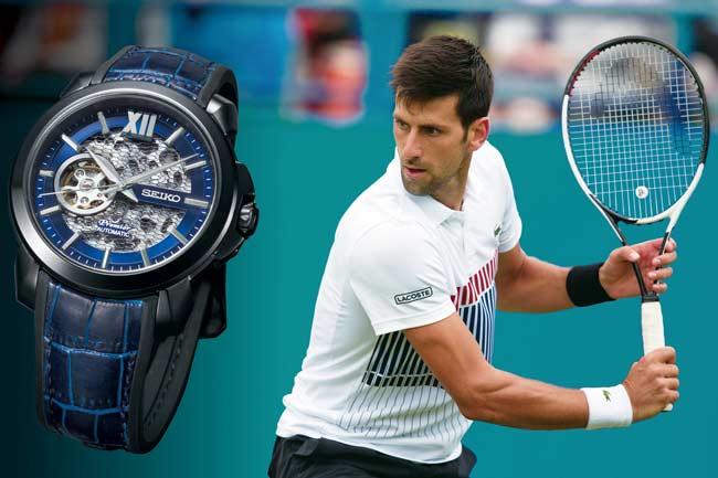 專為諾瓦克．喬科維奇量身打造　精工Premier系列自動機芯鏤空款式