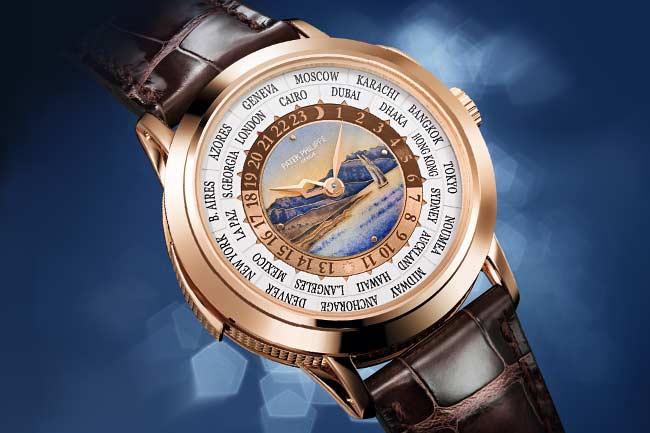 首創當地時間報時 百達翡麗5531三問世界時間腕錶