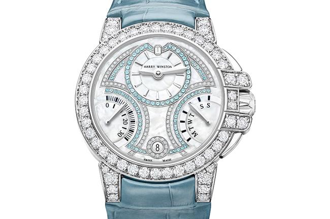運動錶的華麗型態 HARRY WINSTON海洋Ocean系列二十周年紀念
