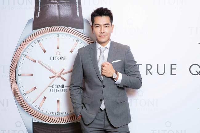 瑞士梅花錶新品 王傳一演繹紳士摩登風采