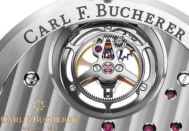 寶齊萊CARL F. BUCHERER馬利龍雙外緣陀飛輪腕錶