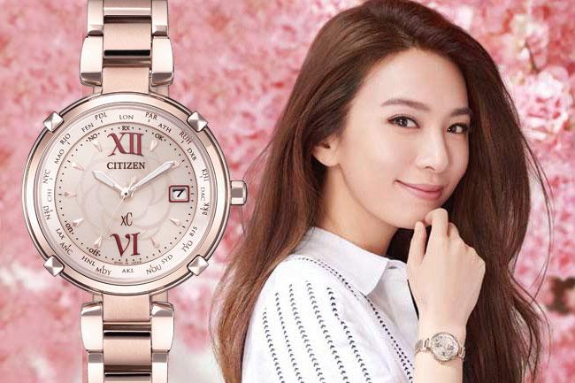 CITIZEN X Hebe田馥甄 櫻花粉紅金詮釋腕錶清新美學風