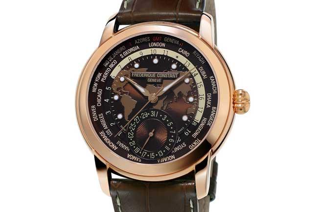 單一錶冠掌握全局  康斯登Manufacture Worldtimer腕錶