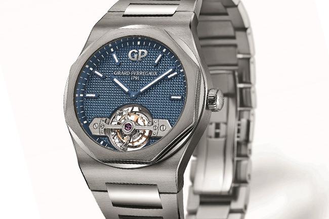 芝柏桂冠腕錶體現陀飛輪與八角錶圈的和諧優雅