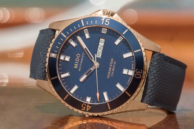 美度海洋之星 湛藍錶面征服世界