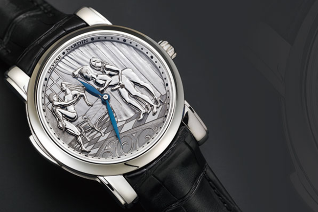 神氣活現的春宮動偶 雅典三問腕錶