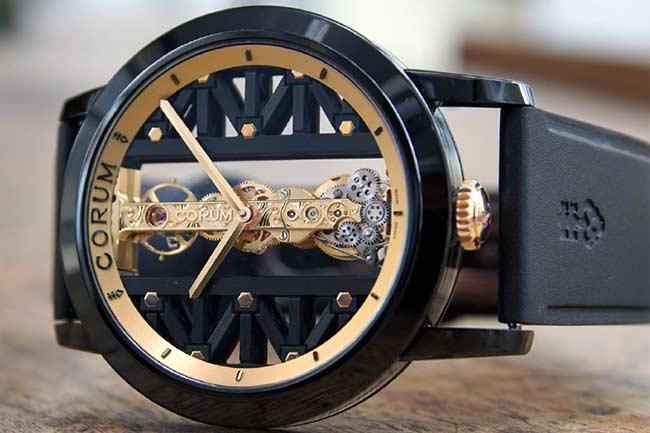 『鈦』精彩 崑崙DLC 塗層鈦金屬金橋腕錶