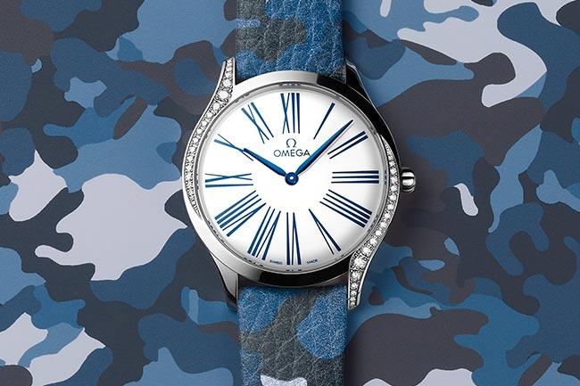 歐米茄Trésor 專賣店限定迷彩風