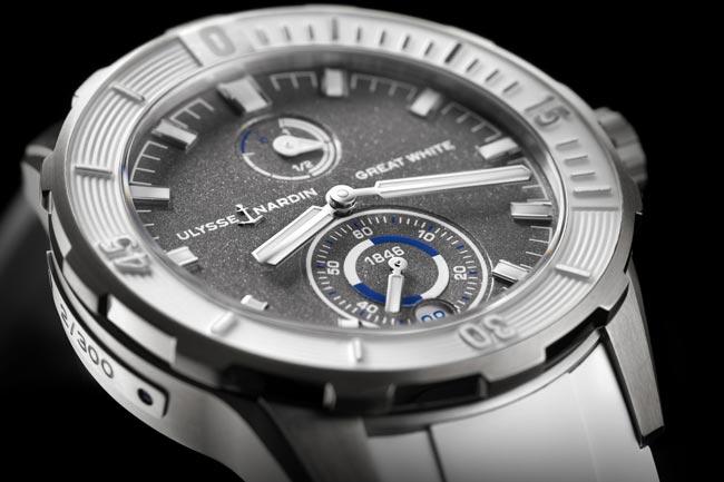 雅典錶大白鯊潛水天文台腕錶限量登場