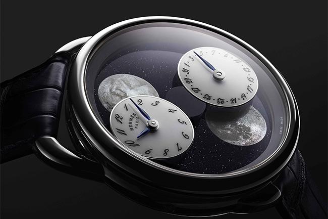 2019 SIHH 收藏跟著月亮走 超乎想像的設計 愛馬仕Arceau月讀腕錶