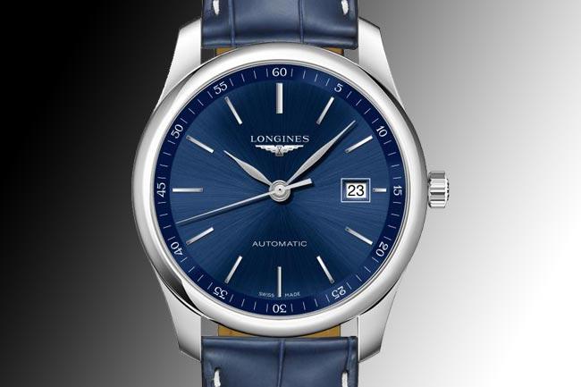 浪琴表情人節精選藍面對錶 搭配完美默契