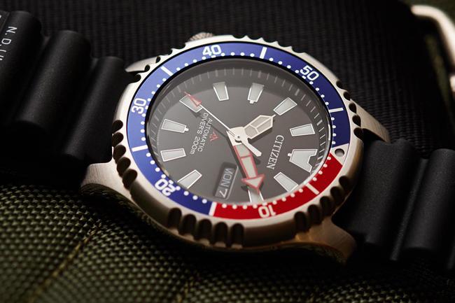 CITIZEN 鋼鐵河豚潛水機械錶 亞洲限定款