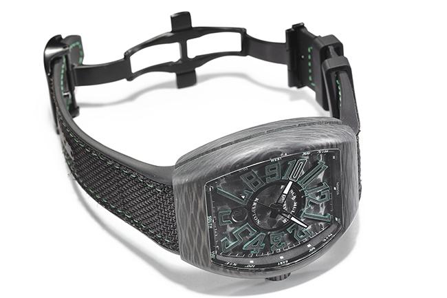 鍛造碳理論應用 法穆蘭Vanguard Carbon Krypton