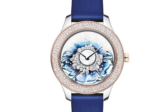 翩翩舞裙  DIOR Grand Bal系列腕錶