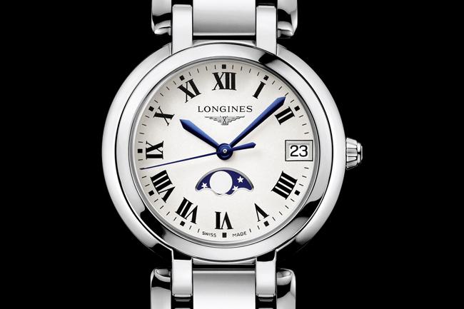 給媽媽的優雅之旅 浪琴表新月系列月相女士腕錶