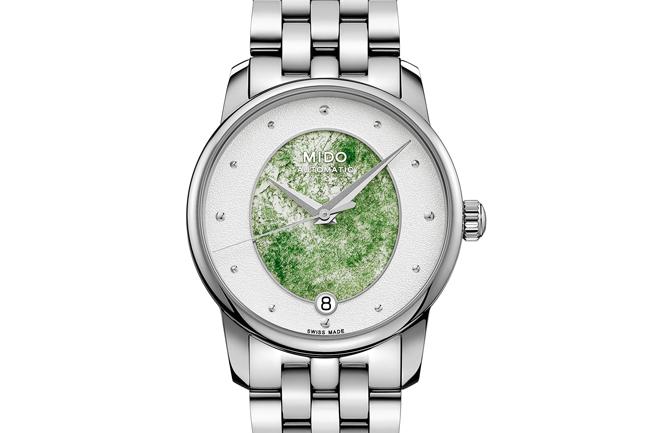 綻放彩漾魅力 美度Baroncelli II Wild Stone永恆系列彩石腕錶