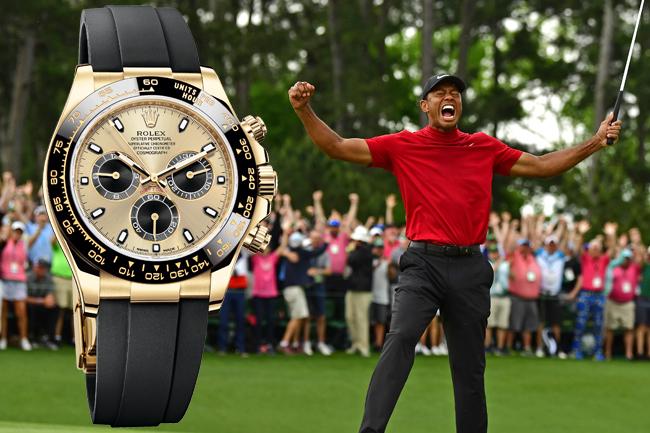 狂賀 勞力士代言人老虎．伍茲再奪冠