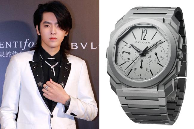 蔡依林與吳亦凡現身寶格麗靈蛇傳奇珠寶藝術展