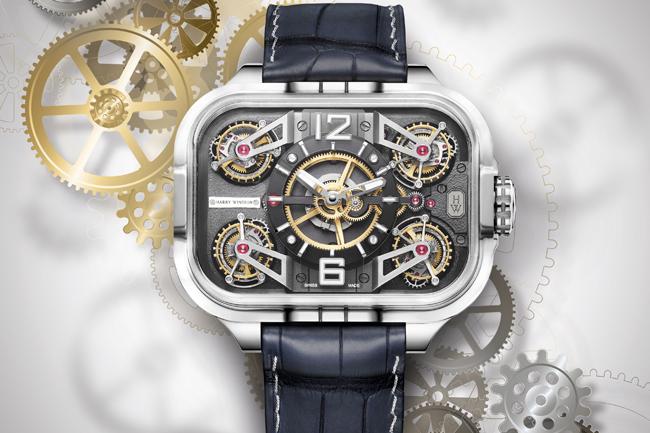 2019 Time To Move 打造首款四陀飛輪腕錶 海瑞溫斯頓Histoire de Tourbillon 10 號腕錶