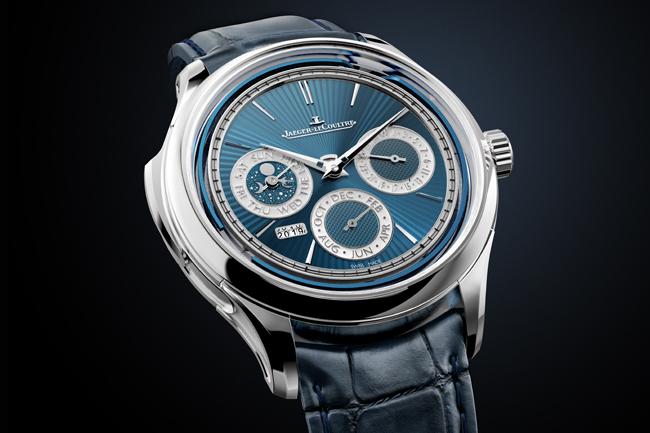 嶄新的環繞式音簧 積家超卓傳統三問大師系列萬年曆腕錶