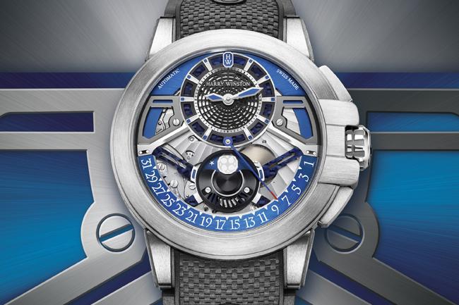 2019 Time To Move 結合月相與逆跳日期 海瑞溫斯頓Project Z13 腕錶