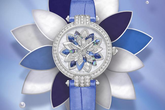 2019 Time To Move 呼之欲出清麗蓮花 海瑞溫斯頓卓時蓮花31毫米自動腕錶